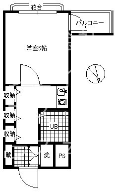 ウイング桜上水 間取り