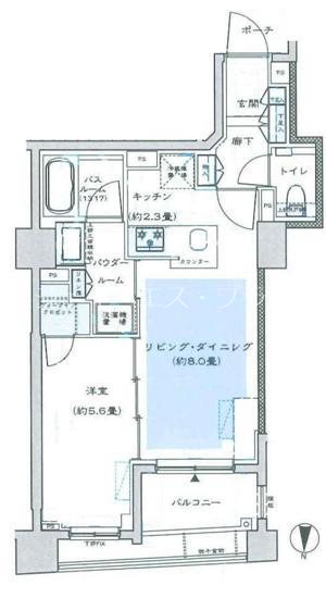 シティハウス池袋立教南 間取り