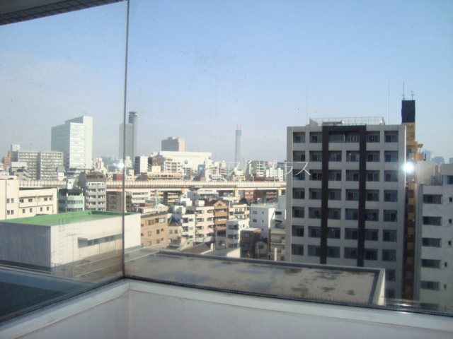 アクシルコート新大橋 ベランダ