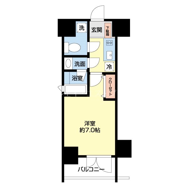 ピアース南麻布 間取り