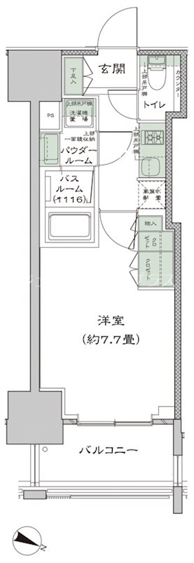 シティハウス東麻布 間取り