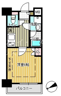 ナビウス西新宿 間取り
