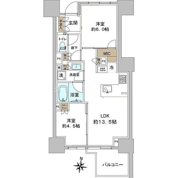 ミッドタウンコンド四谷 間取り