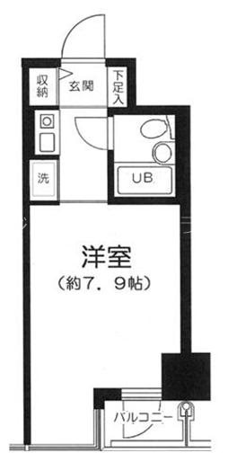 アクシルコート新大橋 間取り