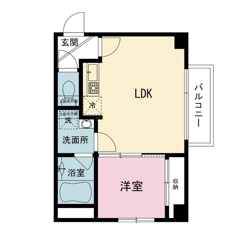 赤坂南部坂ハイツ 間取り