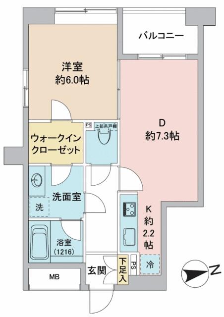 ホームズ飯田橋 間取り