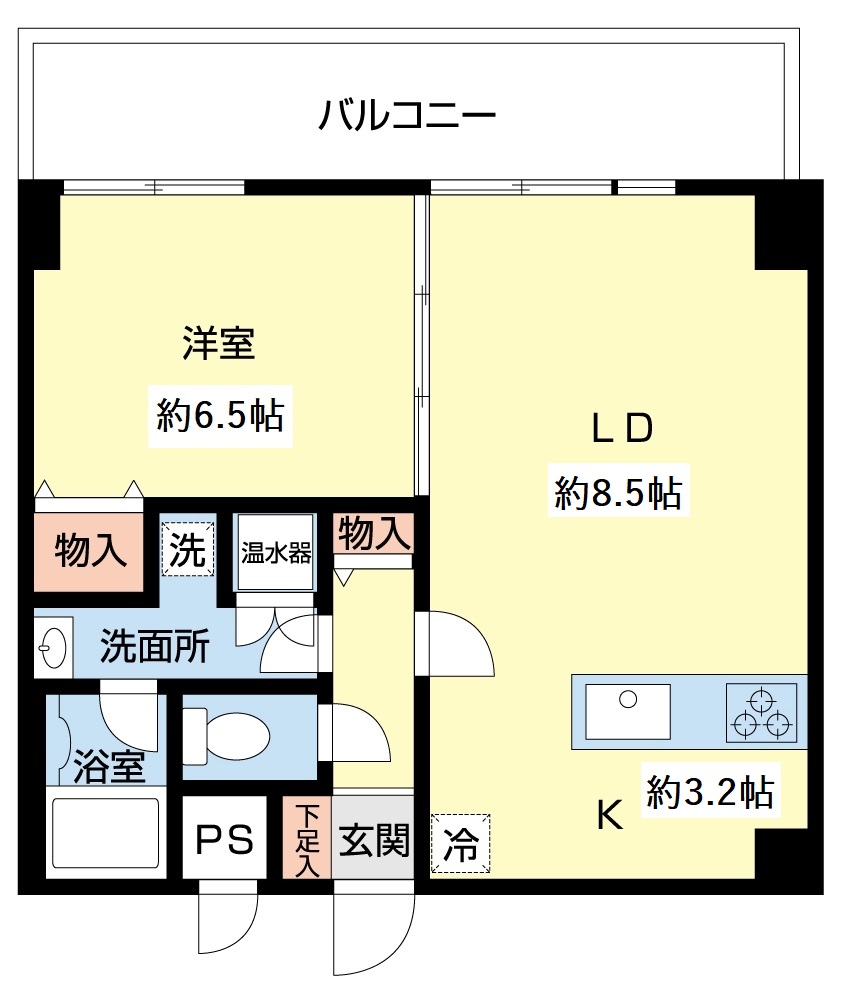パティオ落合 間取り